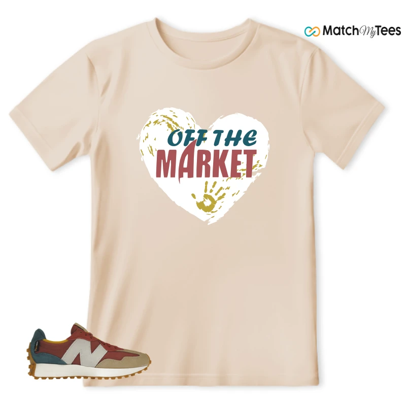 NEW BALANCE 327 BORDEAUX TEAL SNEAKER Matching Tees t-shirt