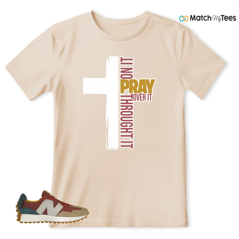 NEW BALANCE 327 BORDEAUX TEAL SNEAKER Matching Tees t-shirt