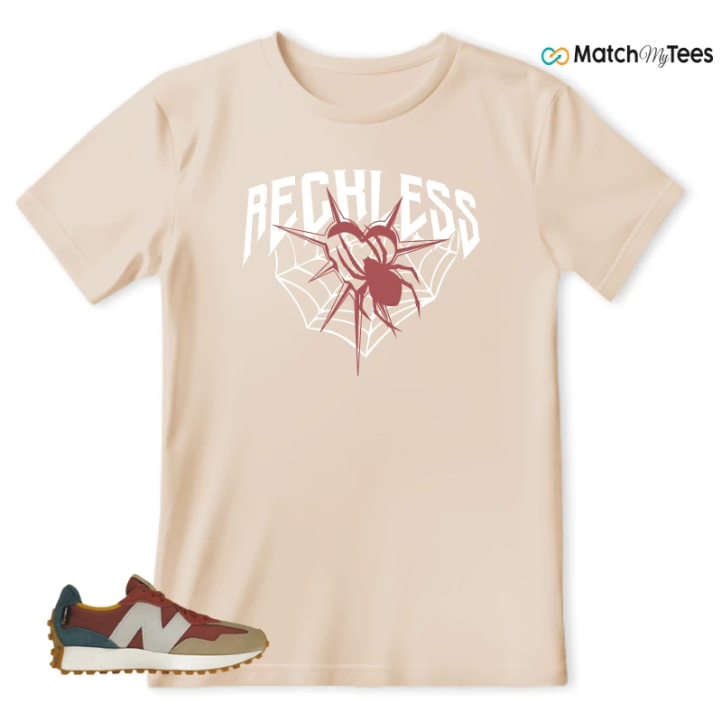 NEW BALANCE 327 BORDEAUX TEAL SNEAKER Matching Tees t-shirt