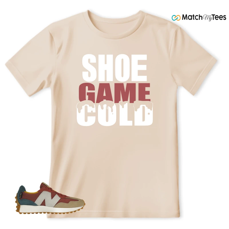 NEW BALANCE 327 BORDEAUX TEAL SNEAKER Matching Tees t-shirt