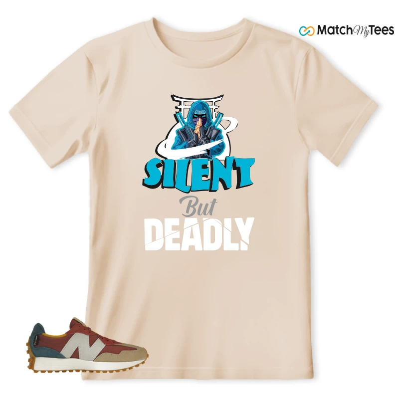 NEW BALANCE 327 BORDEAUX TEAL SNEAKER Matching Tees t-shirt