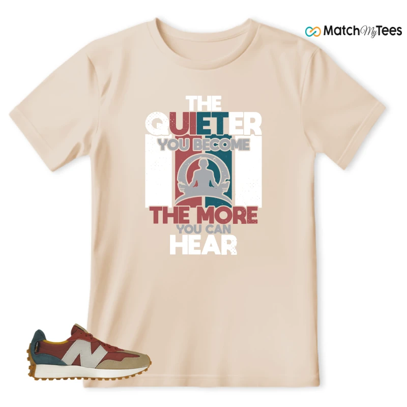 NEW BALANCE 327 BORDEAUX TEAL SNEAKER Matching Tees t-shirt