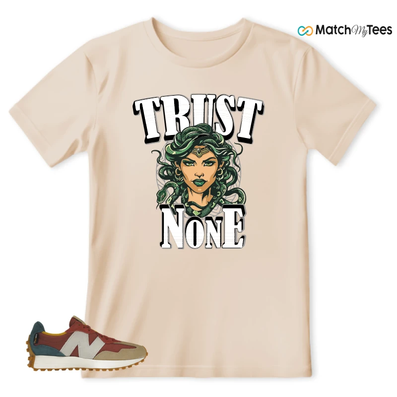 NEW BALANCE 327 BORDEAUX TEAL SNEAKER Matching Tees T-shirt for Men