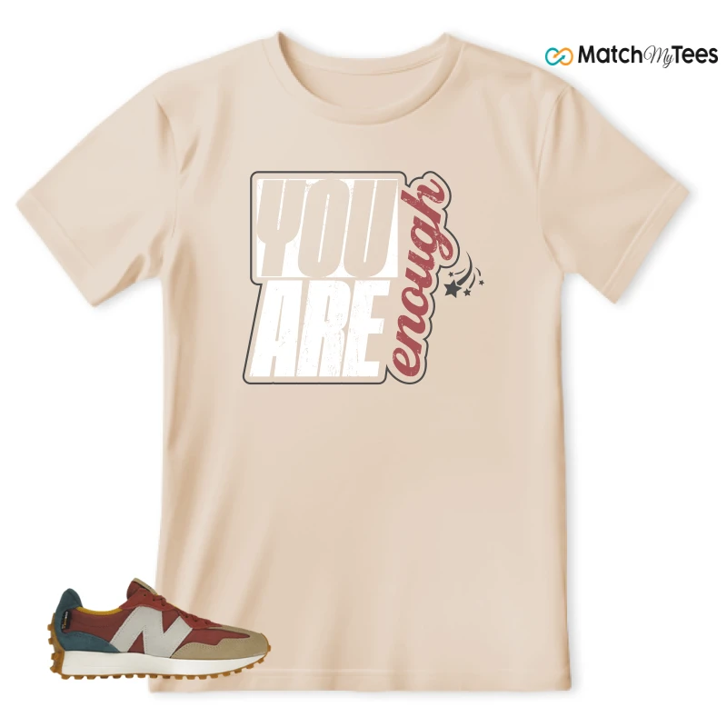 NEW BALANCE 327 BORDEAUX TEAL SNEAKER Matching Tees t-shirt