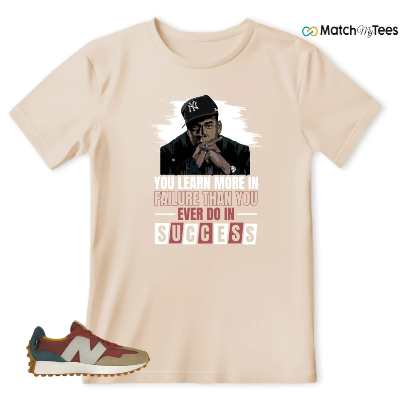 NEW BALANCE 327 BORDEAUX TEAL SNEAKER Matching Tees t-shirt