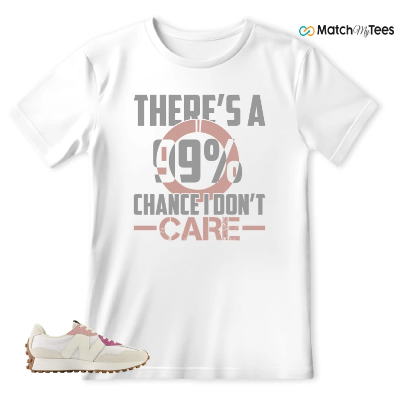 NEW BALANCE 327 CALIA WHITE PINK PINK SNEAKER Matching Tees t-shirt