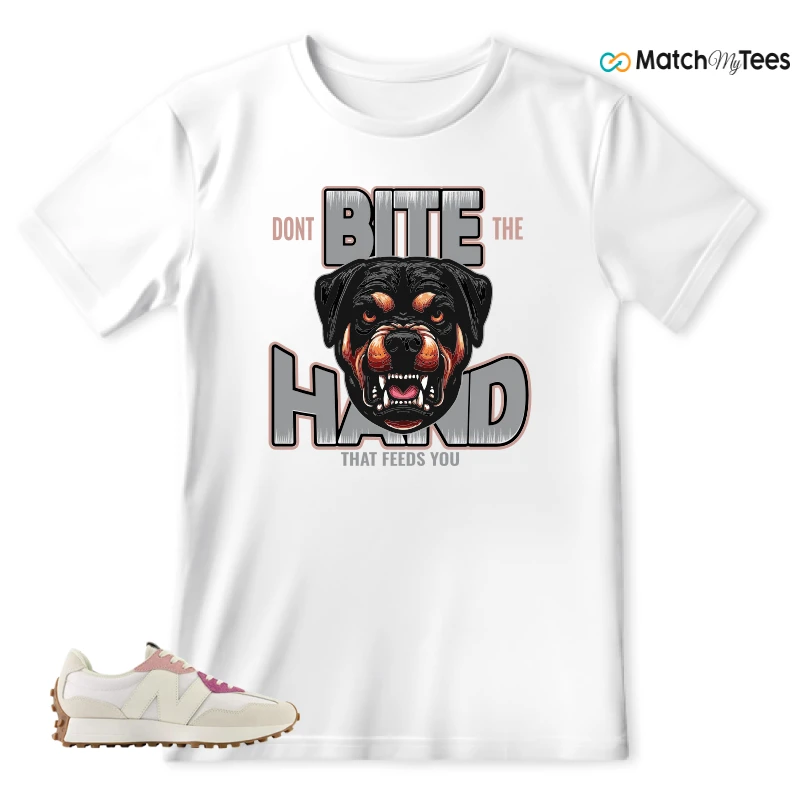 NEW BALANCE 327 CALIA WHITE PINK PINK SNEAKER Matching Tees t-shirt