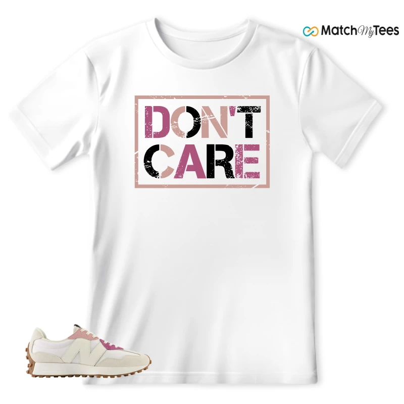 NEW BALANCE 327 CALIA WHITE PINK PINK SNEAKER Matching Tees t-shirt
