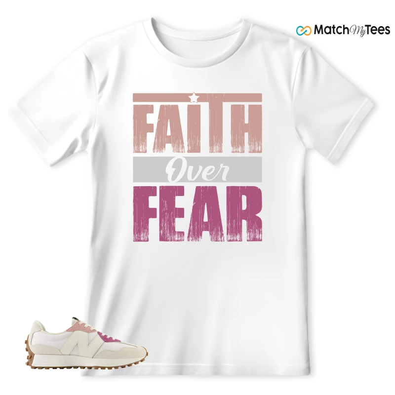 NEW BALANCE 327 CALIA WHITE PINK PINK SNEAKER Matching Tees t-shirt