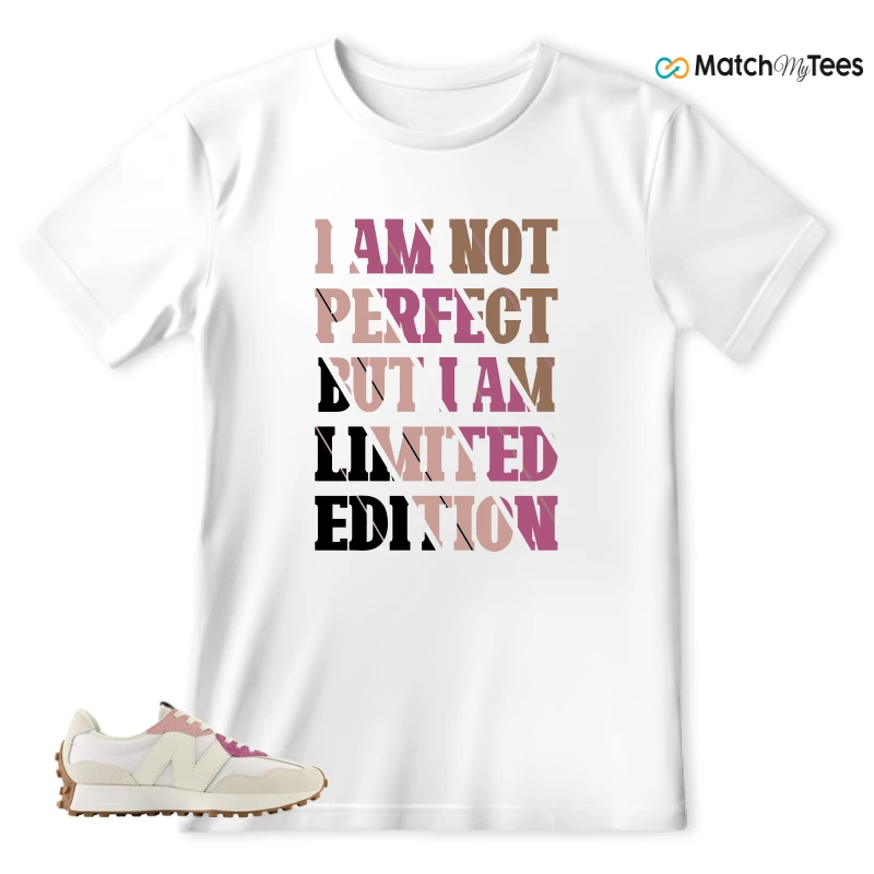 NEW BALANCE 327 CALIA WHITE PINK PINK SNEAKER Matching Tees t-shirt