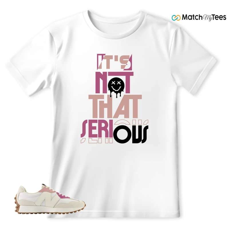 NEW BALANCE 327 CALIA WHITE PINK PINK SNEAKER Matching Tees t-shirt