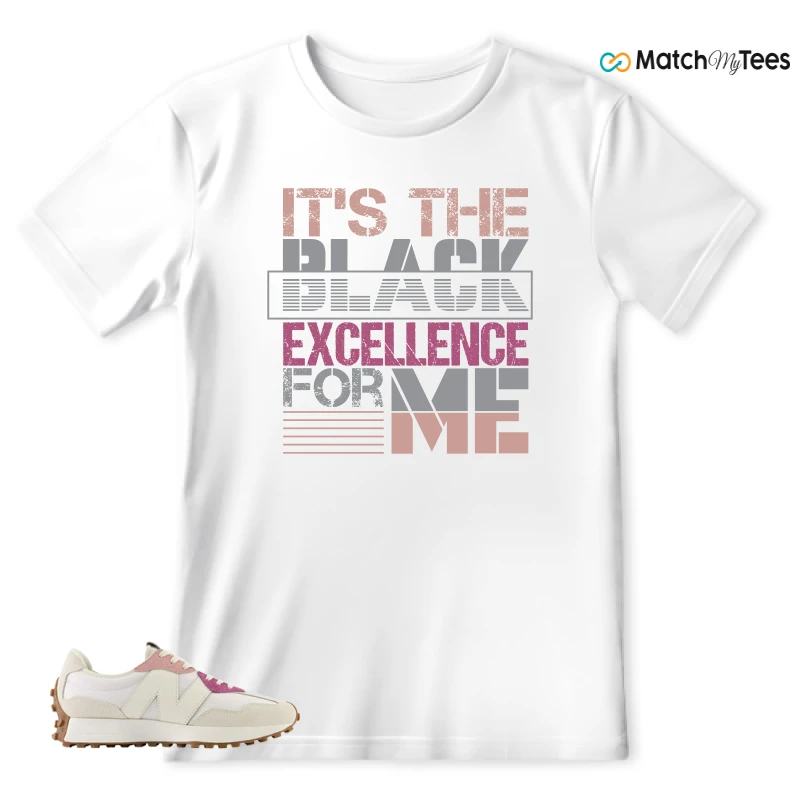NEW BALANCE 327 CALIA WHITE PINK PINK SNEAKER Matching Tees t-shirt