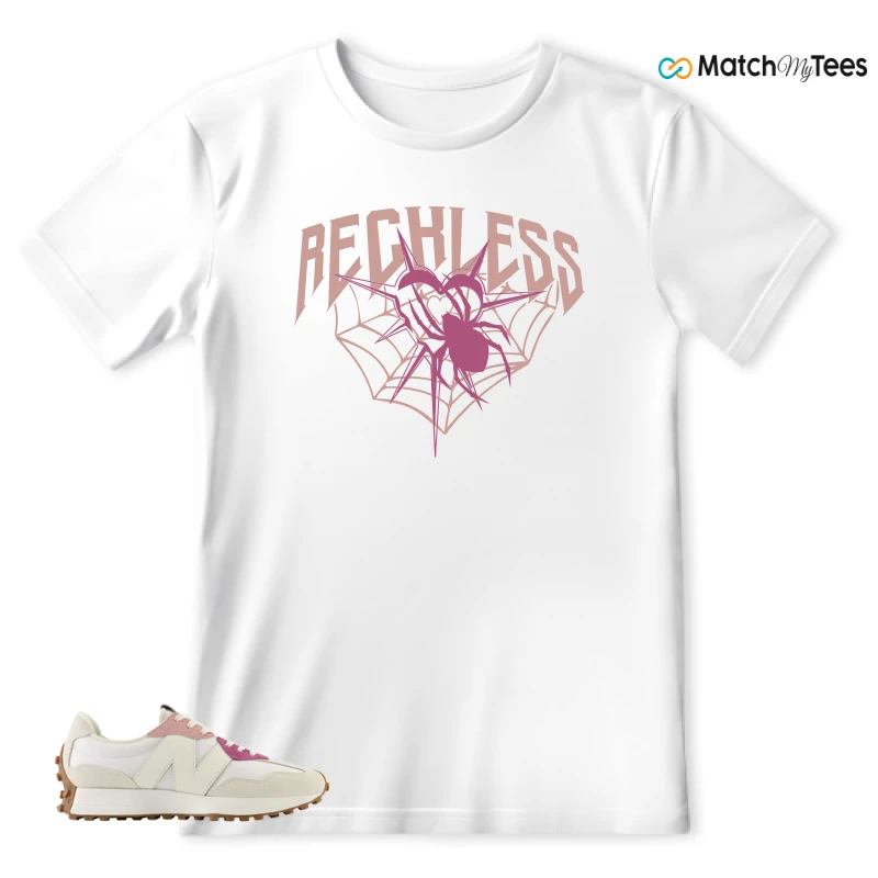NEW BALANCE 327 CALIA WHITE PINK PINK SNEAKER Matching Tees t-shirt