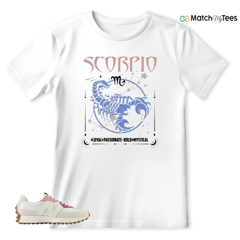 NEW BALANCE 327 CALIA WHITE PINK PINK SNEAKER Matching Tees t-shirt