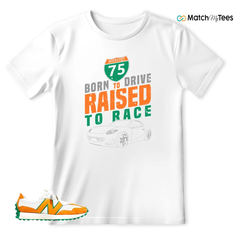 NEW BALANCE 327 CASABLANCA ORANGE SNEAKER Matching Tees t-shirt