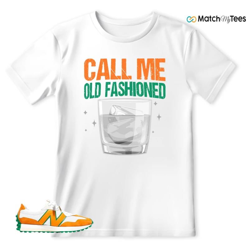 NEW BALANCE 327 CASABLANCA ORANGE SNEAKER Matching Tees t-shirt