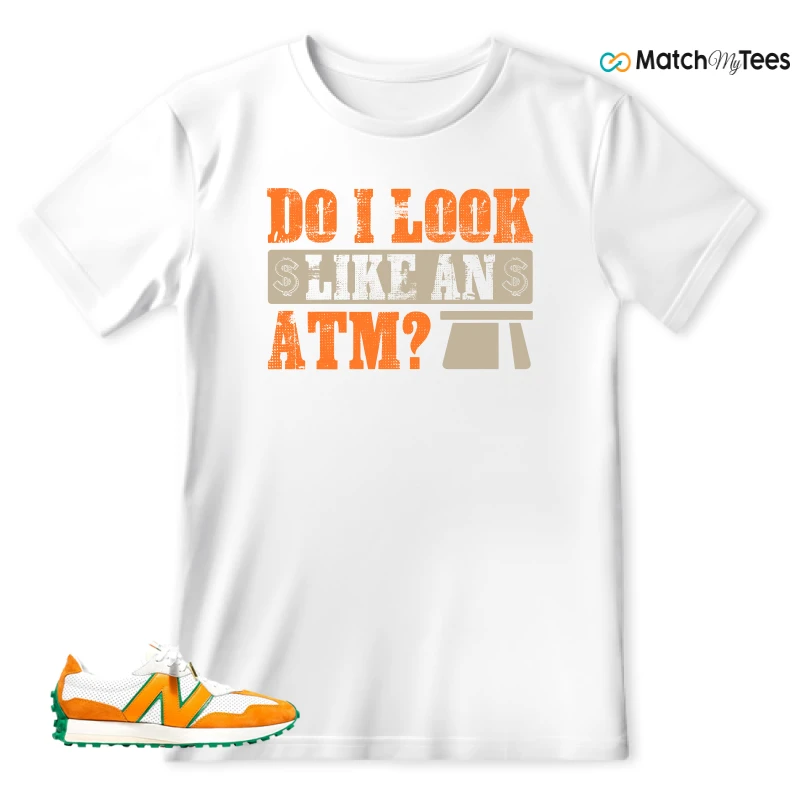 NEW BALANCE 327 CASABLANCA ORANGE SNEAKER Matching Tees t-shirt