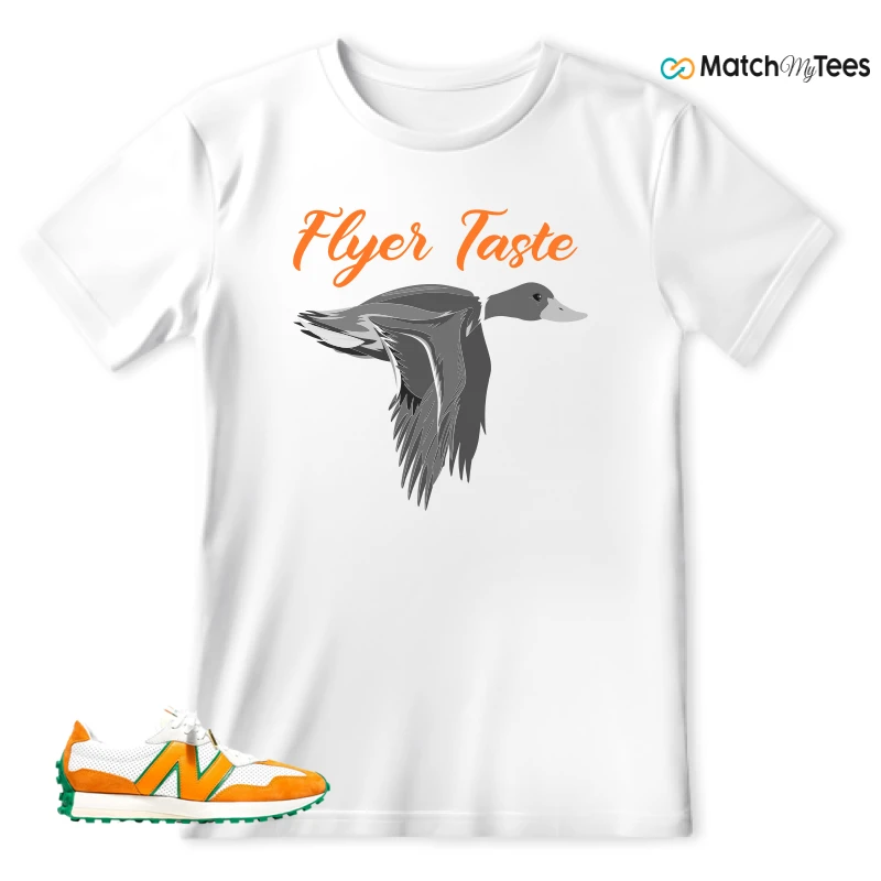 NEW BALANCE 327 CASABLANCA ORANGE SNEAKER Matching Tees t-shirt
