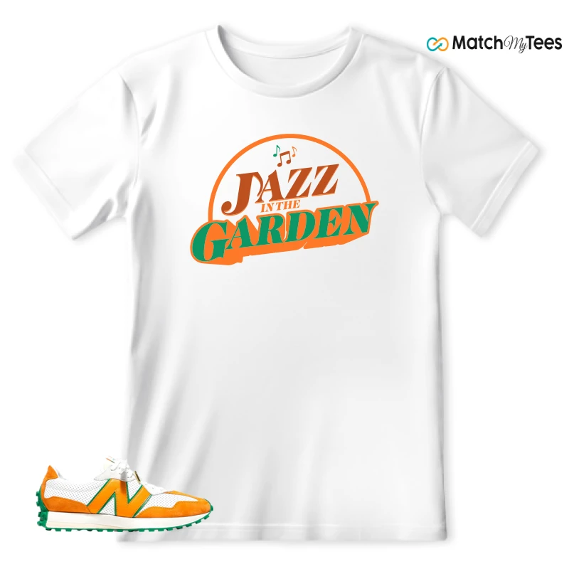 NEW BALANCE 327 CASABLANCA ORANGE SNEAKER Matching Tees t-shirt