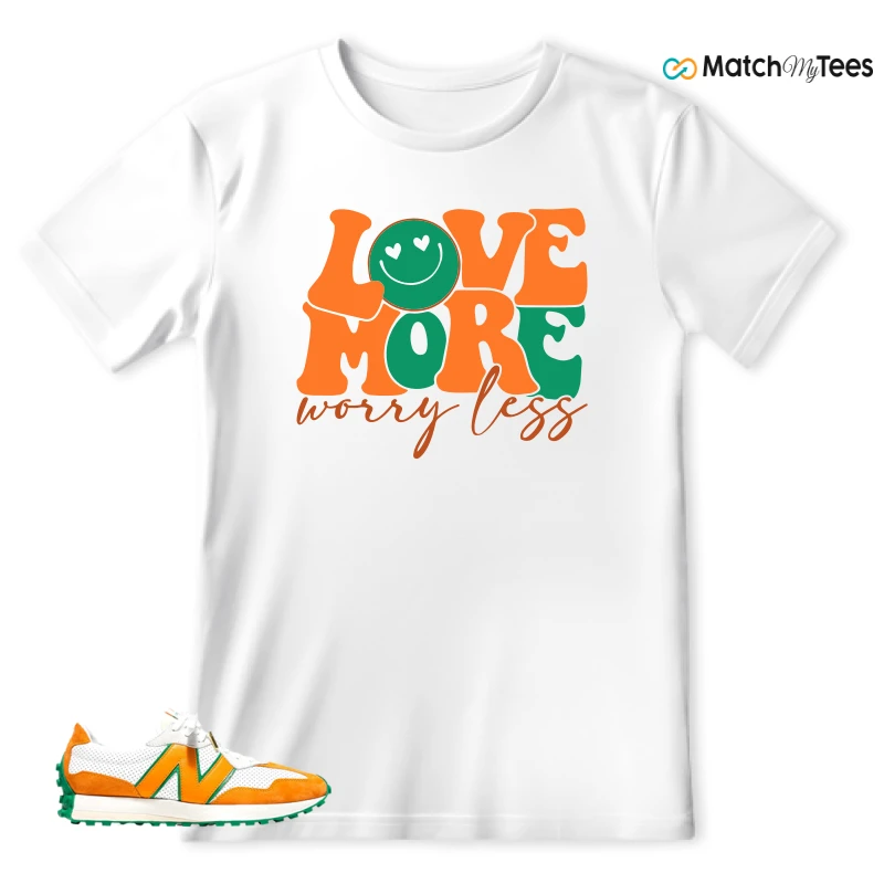 NEW BALANCE 327 CASABLANCA ORANGE SNEAKER Matching Tees t-shirt