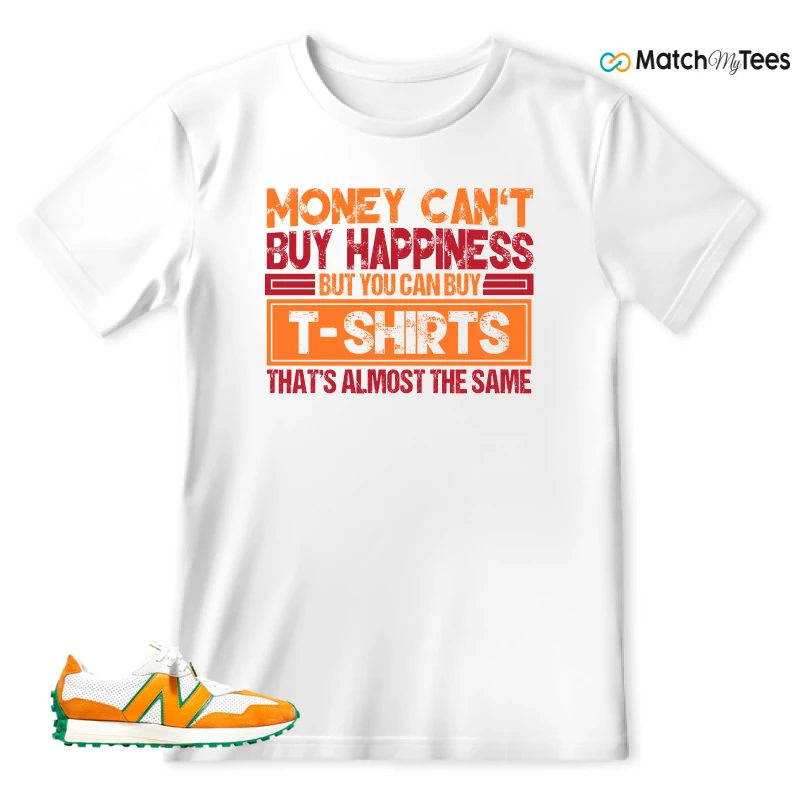 NEW BALANCE 327 CASABLANCA ORANGE SNEAKER Matching Tees t-shirt