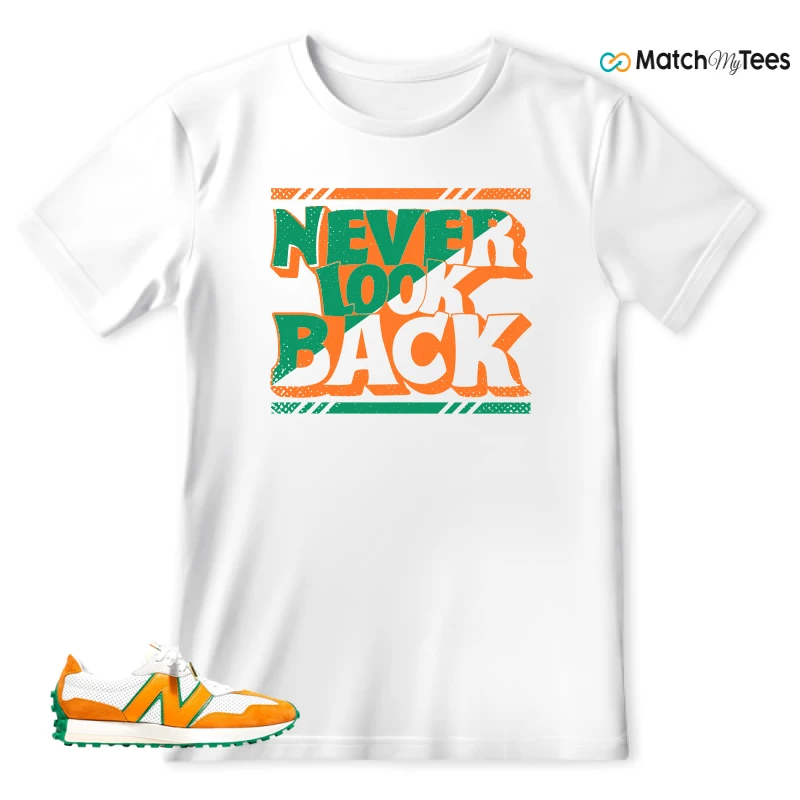 NEW BALANCE 327 CASABLANCA ORANGE SNEAKER Matching Tees t-shirt