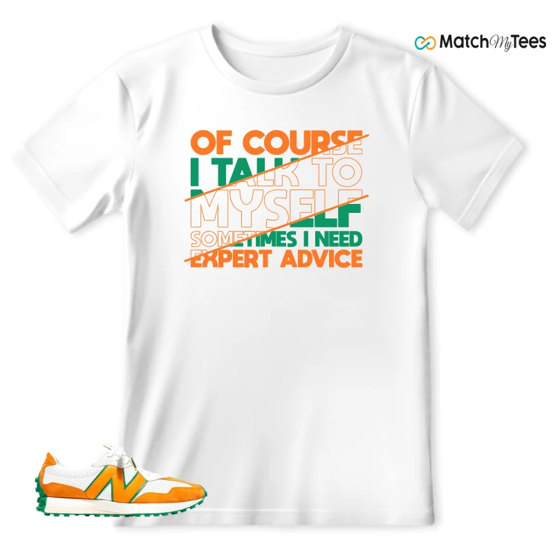 NEW BALANCE 327 CASABLANCA ORANGE SNEAKER Matching Tees T-shirt for Men