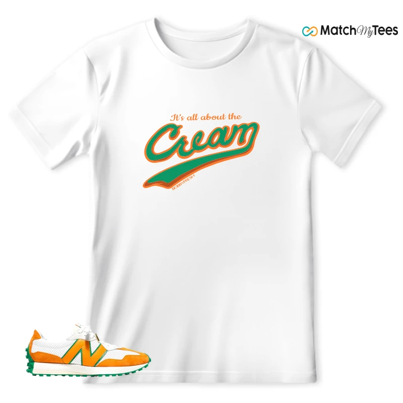 NEW BALANCE 327 CASABLANCA ORANGE SNEAKER Matching Tees t-shirt