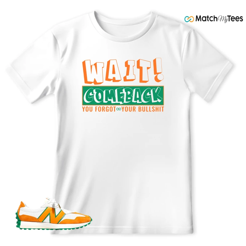 NEW BALANCE 327 CASABLANCA ORANGE SNEAKER Matching Tees T-shirt for Men