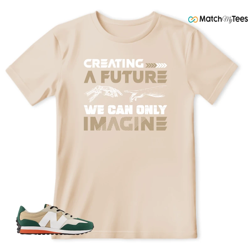 NEW BALANCE 327 INCENSE NIGHTWATCH GREEN SNEAKER Matching Tees t-shirt
