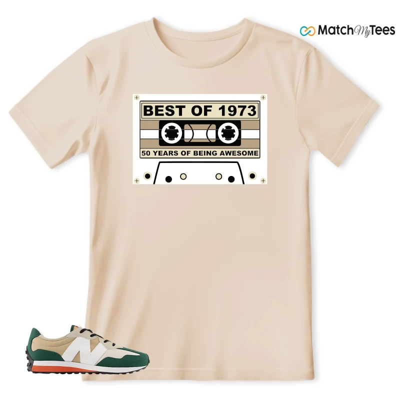 NEW BALANCE 327 INCENSE NIGHTWATCH GREEN SNEAKER Matching Tees t-shirt