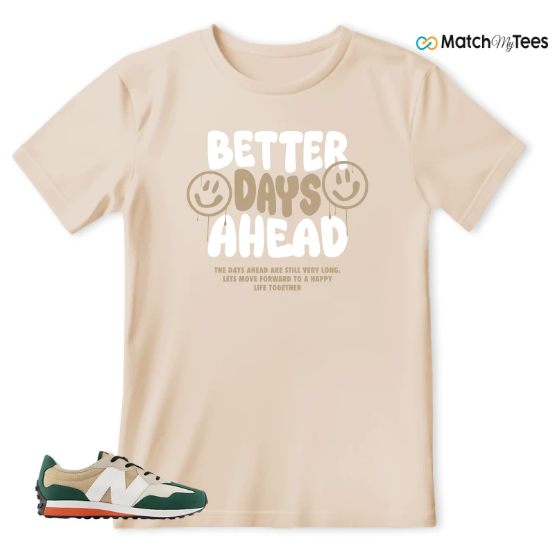 NEW BALANCE 327 INCENSE NIGHTWATCH GREEN SNEAKER Matching Tees T-shirt for Men
