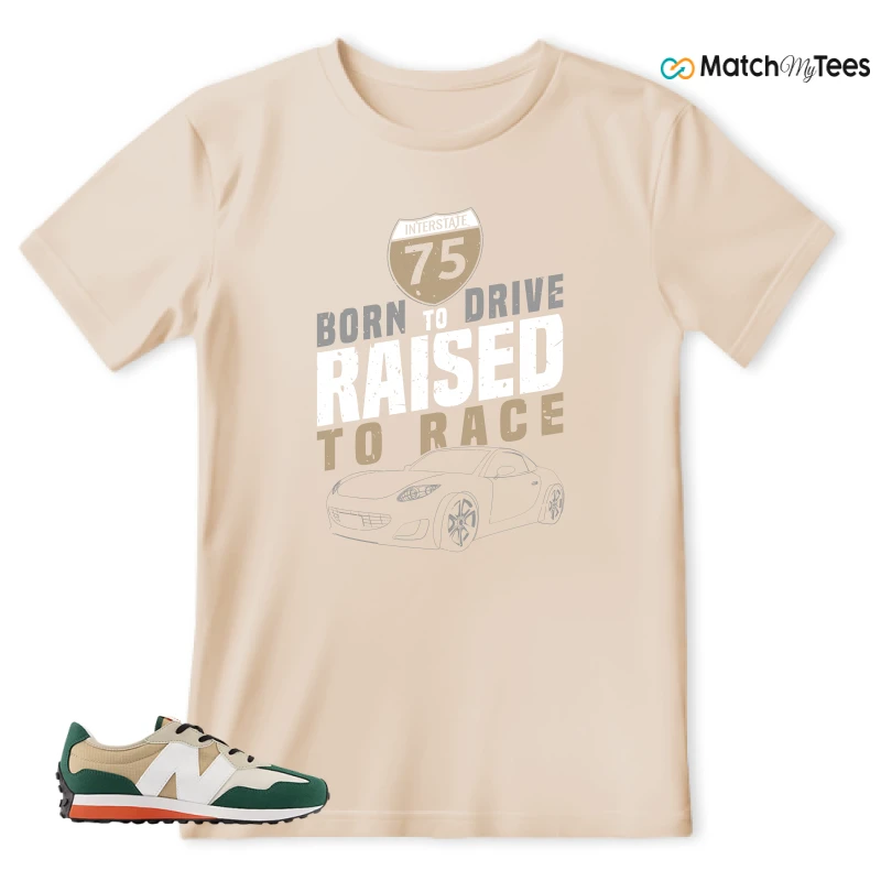 NEW BALANCE 327 INCENSE NIGHTWATCH GREEN SNEAKER Matching Tees t-shirt
