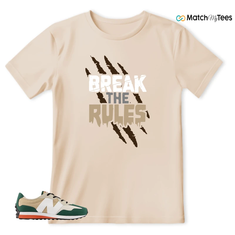 NEW BALANCE 327 INCENSE NIGHTWATCH GREEN SNEAKER Matching Tees t-shirt