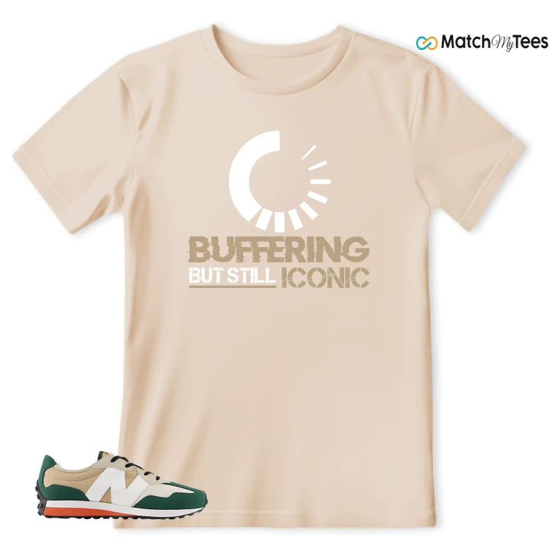 NEW BALANCE 327 INCENSE NIGHTWATCH GREEN SNEAKER Matching Tees t-shirt