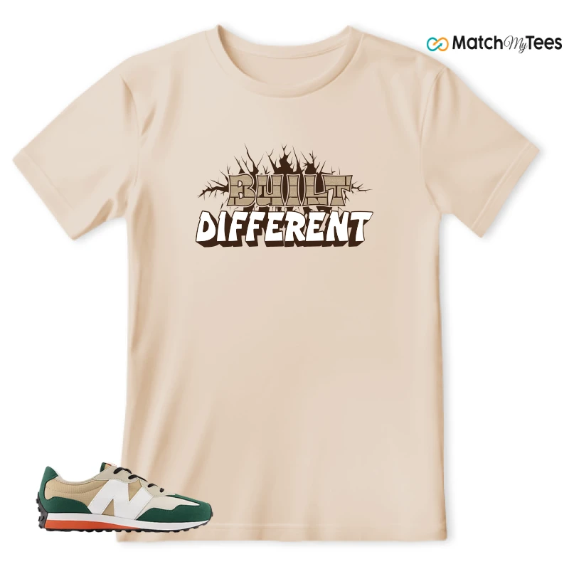 NEW BALANCE 327 INCENSE NIGHTWATCH GREEN SNEAKER Matching Tees T-shirt for Men