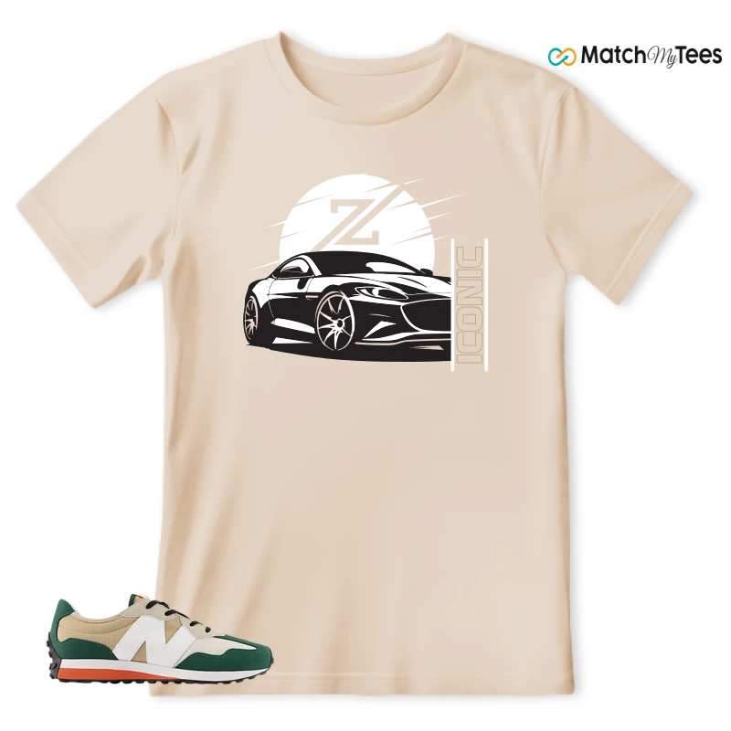 NEW BALANCE 327 INCENSE NIGHTWATCH GREEN SNEAKER Matching Tees t-shirt