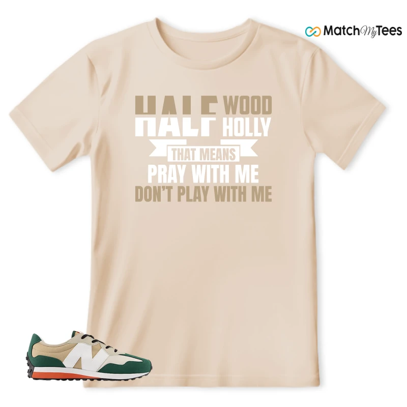 NEW BALANCE 327 INCENSE NIGHTWATCH GREEN SNEAKER Matching Tees t-shirt