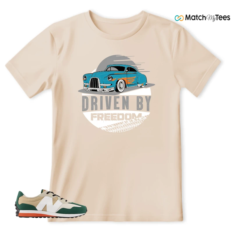 NEW BALANCE 327 INCENSE NIGHTWATCH GREEN SNEAKER Matching Tees t-shirt