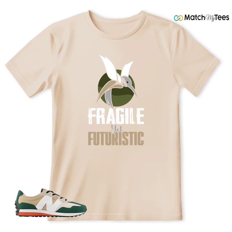 NEW BALANCE 327 INCENSE NIGHTWATCH GREEN SNEAKER Matching Tees t-shirt