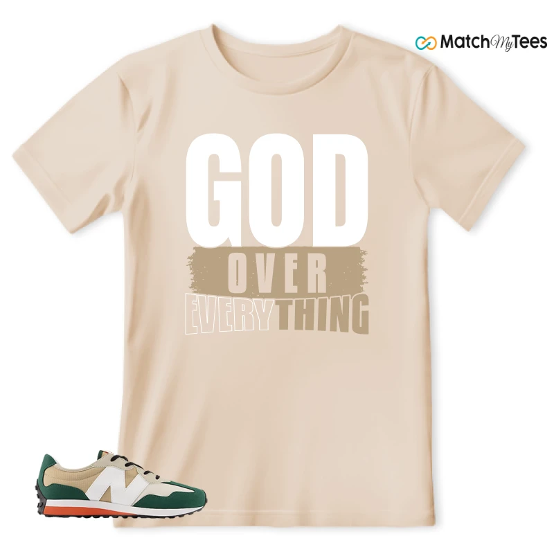 NEW BALANCE 327 INCENSE NIGHTWATCH GREEN SNEAKER Matching Tees t-shirt