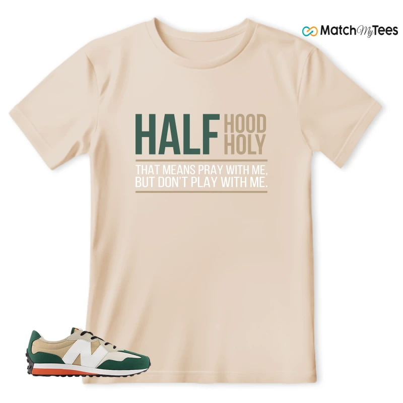 NEW BALANCE 327 INCENSE NIGHTWATCH GREEN SNEAKER Matching Tees t-shirt