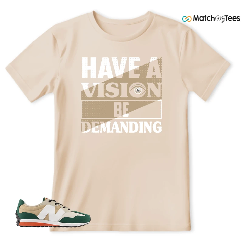 NEW BALANCE 327 INCENSE NIGHTWATCH GREEN SNEAKER Matching Tees t-shirt