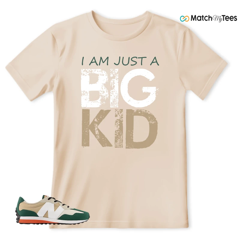 NEW BALANCE 327 INCENSE NIGHTWATCH GREEN SNEAKER Matching Tees t-shirt