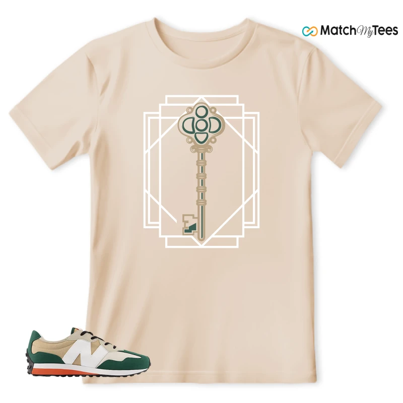 NEW BALANCE 327 INCENSE NIGHTWATCH GREEN SNEAKER Matching Tees t-shirt
