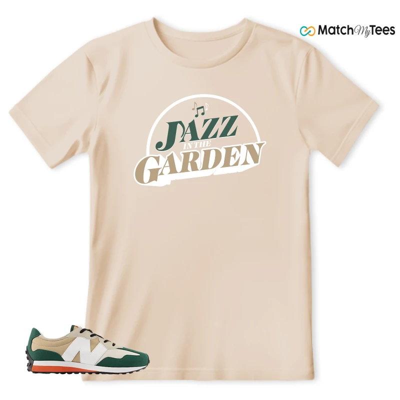 NEW BALANCE 327 INCENSE NIGHTWATCH GREEN SNEAKER Matching Tees t-shirt