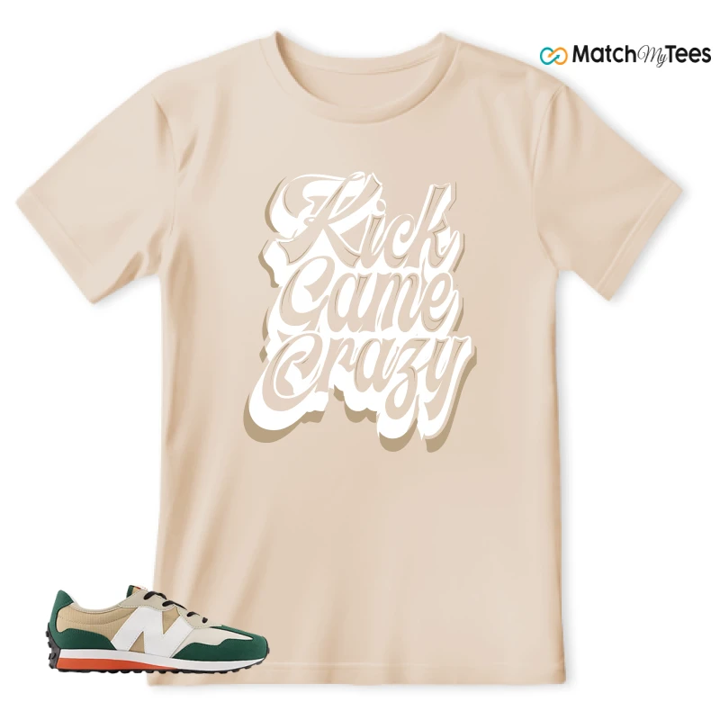 NEW BALANCE 327 INCENSE NIGHTWATCH GREEN SNEAKER Matching Tees t-shirt