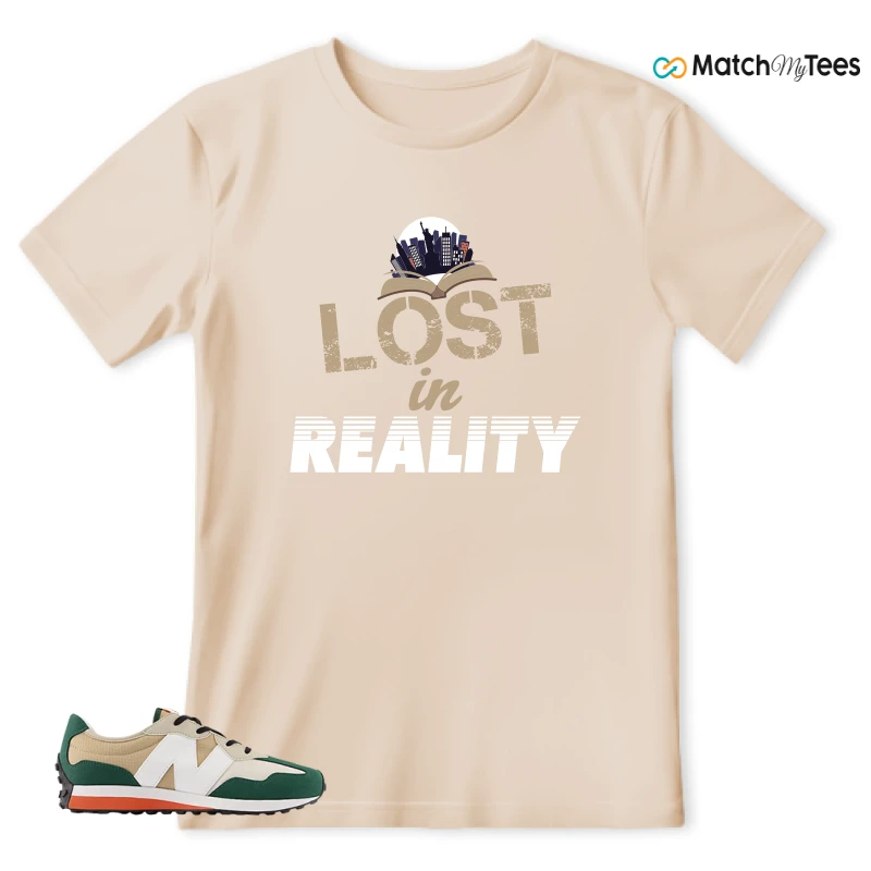 NEW BALANCE 327 INCENSE NIGHTWATCH GREEN SNEAKER Matching Tees T-shirt for Men