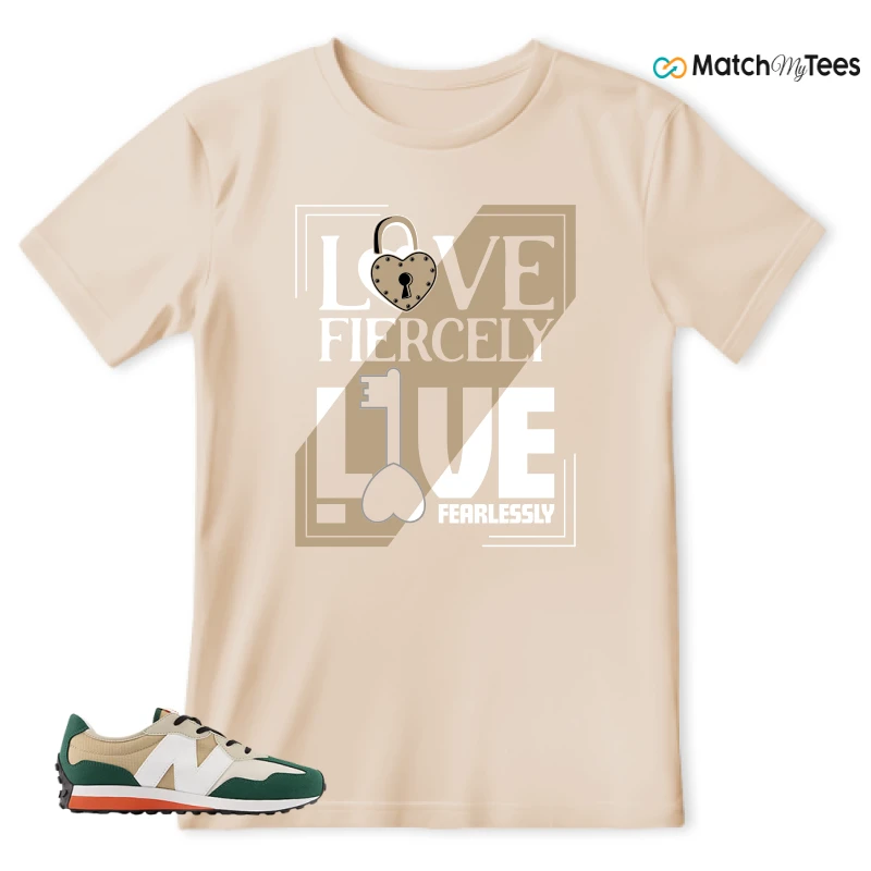 NEW BALANCE 327 INCENSE NIGHTWATCH GREEN SNEAKER Matching Tees t-shirt