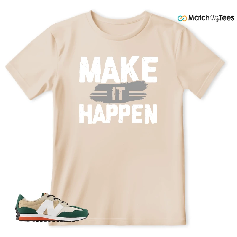 NEW BALANCE 327 INCENSE NIGHTWATCH GREEN SNEAKER Matching Tees t-shirt